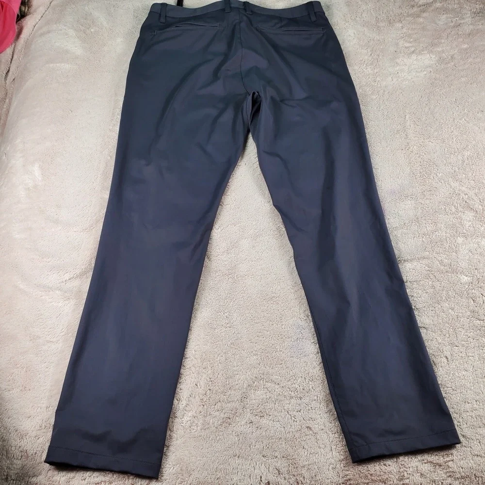 Rhone Commuter Pant Slim Mens 36 Charcoal Gray FlexKnit Performance Chino New